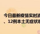 今日最新疫情實(shí)時(shí)消息 遼寧11月12日新增6例本土確診病例、12例本土無癥狀感染者