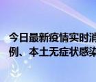 今日最新疫情實(shí)時(shí)消息 黑龍江11月12日新增本土確診病例7例、本土無癥狀感染者412例