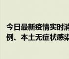 今日最新疫情實(shí)時(shí)消息 黑龍江11月14日新增本土確診病例5例、本土無(wú)癥狀感染者371例