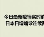 今日最新疫情實時消息 美國全國護(hù)士聯(lián)合會批政府防疫不當(dāng) 日本日增確診連續(xù)兩日超10萬例
