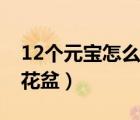 12個元寶怎么疊蓮花盆（12個元寶怎么疊蓮花盆）