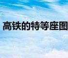 高鐵的特等座圖片（高鐵一二三特等座圖片）