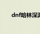 dnf哈林深淵怎么開(kāi)（dnf哈林深淵）