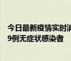 今日最新疫情實(shí)時(shí)消息 新疆和田地區(qū)新增6例確診病例、239例無(wú)癥狀感染者
