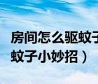 房間怎么驅(qū)蚊子小妙招用塑料瓶（房間怎么驅(qū)蚊子小妙招）