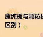 康純板與顆粒板哪個(gè)貴點(diǎn)（康純板與顆粒板的區(qū)別）