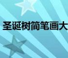 圣誕樹簡筆畫大全可愛（圣誕樹簡筆畫大全）