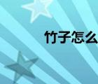 竹子怎么畫國畫（竹子怎么畫）