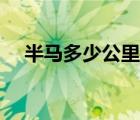 半馬多少公里多久跑完（半馬多少公里）