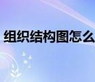 組織結(jié)構(gòu)圖怎么做漂亮（組織結(jié)構(gòu)圖怎么做）