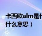卡西歐alm是什么意思怎么關(guān)（卡西歐alm是什么意思）
