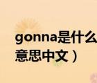 gonna是什么意思中文翻譯（gonna是什么意思中文）