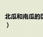 北瓜和南瓜的區(qū)別在哪兒（北瓜和南瓜的區(qū)別）