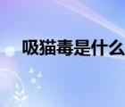 吸貓毒是什么意思（吸貓毒是什么意思）