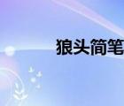 狼頭簡(jiǎn)筆畫(huà)正面（狼頭簡(jiǎn)筆畫(huà)）