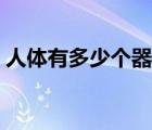 人體有多少個器官組成（人體有多少條經(jīng)絡(luò)）
