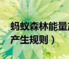 螞蟻森林能量產(chǎn)生規(guī)則2021（螞蟻森林能量產(chǎn)生規(guī)則）