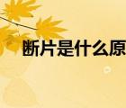 斷片是什么原因引起的（斷片是啥意思）