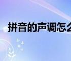 拼音的聲調(diào)怎么書(shū)寫(xiě)（拼音的聲調(diào)怎么標(biāo)）