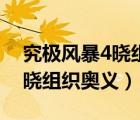 究極風(fēng)暴4曉組織聯(lián)合奧義選誰（究極風(fēng)暴4曉組織奧義）