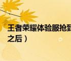 王者榮耀體驗(yàn)服搶到后幾天才能玩（王者榮耀體驗(yàn)服搶到號(hào)之后）