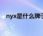 nyx是什么牌子的口紅（nyx是什么牌子）