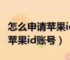 怎么申請?zhí)O果id賬號出生日期無效（怎么申請?zhí)O果id賬號）
