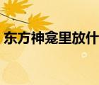 東方神龕里放什么招財（東方神龕里放什么）