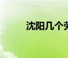 沈陽(yáng)幾個(gè)勞動(dòng)公園（沈陽(yáng)幾個(gè)區(qū)）