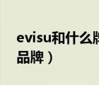 evisu和什么牌子一個檔次（evisu屬于幾線品牌）