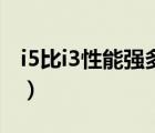 i5比i3性能強(qiáng)多少（筆記本i3和i5性能差多少）
