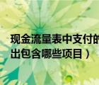 現(xiàn)金流量表中支付的稅費(fèi)包括哪些（現(xiàn)金流量表中的稅費(fèi)支出包含哪些項(xiàng)目）