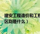 建安工程造價(jià)和工程造價(jià)的區(qū)別（建安工程造價(jià)和總投資的區(qū)別是什么）