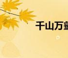 千山萬壑下一句（千山萬壑）