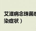 艾滋病念珠菌感染癥狀圖片（艾滋病念珠菌感染癥狀）