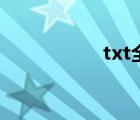 txt全本小說下載網(wǎng)站