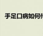 手足口病如何傳染（手足口如何預(yù)防傳染）