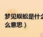 夢見蜈蚣是什么意思周公解夢（夢見蜈蚣是什么意思）