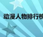 動(dòng)漫人物排行榜2021男（動(dòng)漫人物排行榜）