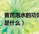 黃芪泡水的功效是什么樣的（黃芪泡水的功效是什么）
