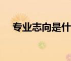 專業(yè)志向是什么意思（志向是什么意思）