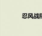 忍風(fēng)戰(zhàn)隊(duì)破里劍者（風(fēng)里刀）