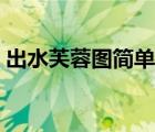出水芙蓉圖簡(jiǎn)單畫(huà)法（出水芙蓉圖作畫(huà)步驟）