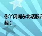你丫閉嘴東北話版完整版（你丫閉嘴東北話版完整版迅雷下載）