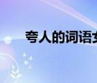 夸人的詞語女生100個（夸人的詞語）