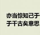 亦當(dāng)驚知己于千古矣（山水有靈 亦當(dāng)驚知己于千古矣意思）