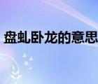 盤(pán)虬臥龍的意思解釋詞語(yǔ)（盤(pán)虬臥龍的意思）