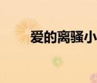 愛的離騷小說全文閱讀（愛的離騷）