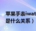 蘋果手表iwatch（apple及watch和iwatch是什么關(guān)系）