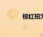 棕紅珀為什么不值錢（棕紅）